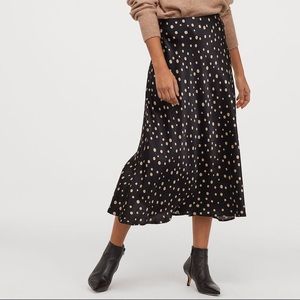 Printed Midi Skirt